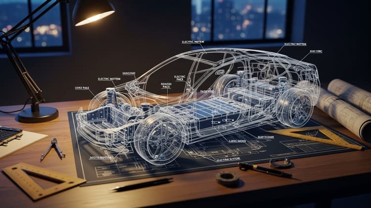 EV(電気自動車)の仕組みをわかりやすく解説|どうやって走る?エンジン車との違い