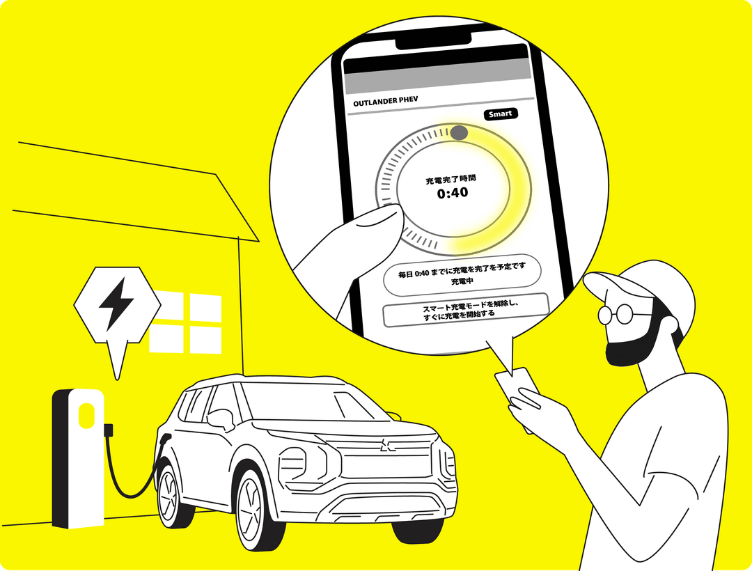電動車スマート充電プランのイメージ画像